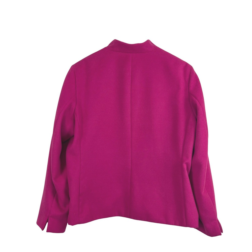 Chico's Pink Hidden Hook Blazer Jacket Womens Academia Old Money Twee Size 3 XL - Picture 3 of 16